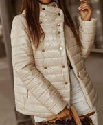 Beige Button up Jacket