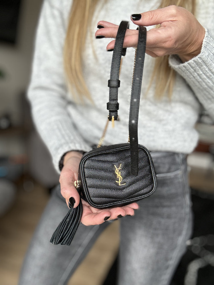 Saint laurent baby lou quilted leather crossbody bag sale