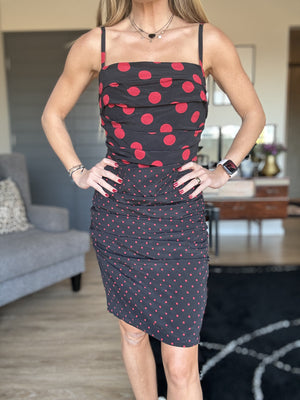 Dolce & Gabbana| Red and Black Dress
