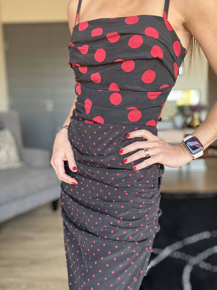 Dolce & Gabbana| Red and Black Dress