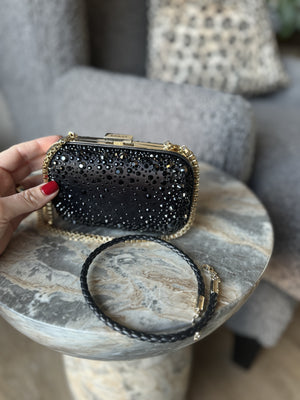 GUCCI | Black Broadway Clutch