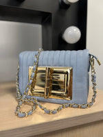 Powder Blue Beauty Bag