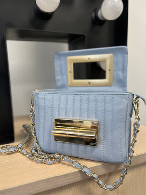 Powder Blue Beauty Bag