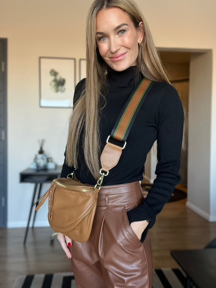 Luna Cross Body Bag | TAN