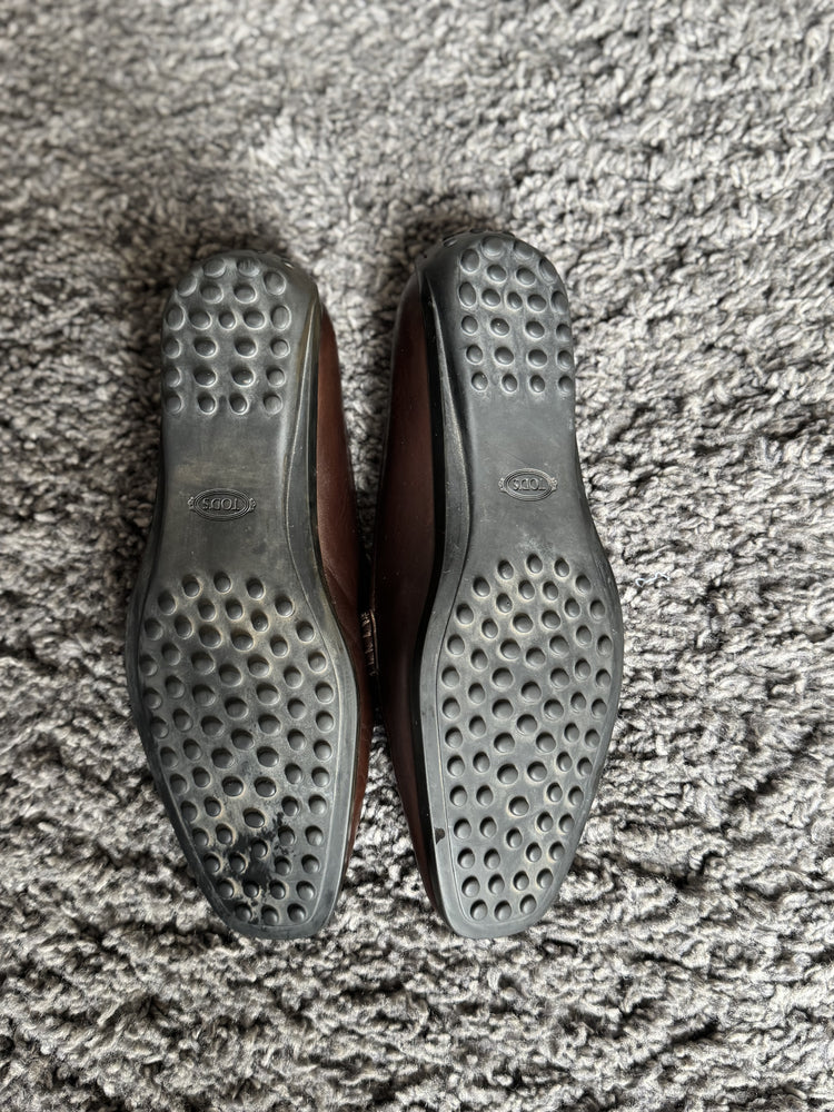 TODS| Brown Leather Loafers