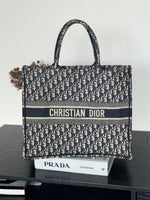 CHRISTIAN DIOR | Large Oblique Book Tote Bag