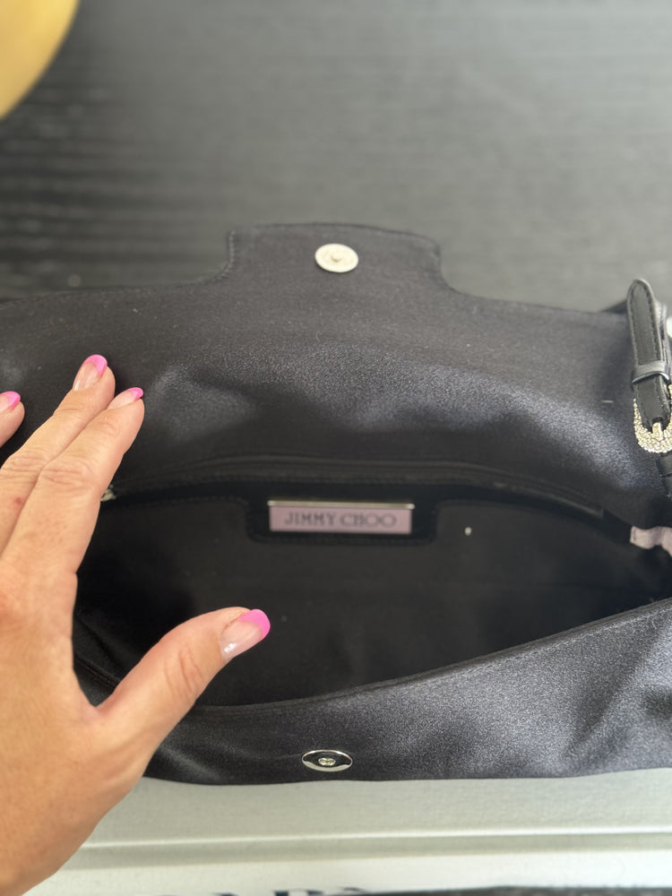 JIMMY CHOO| Cosmo Bag | Black