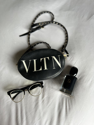 VALENTINO GARAVANI| Ovale Cross Body | Black