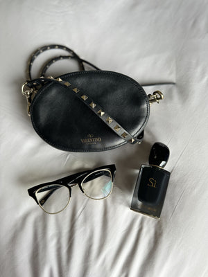 VALENTINO GARAVANI| Ovale Cross Body | Black
