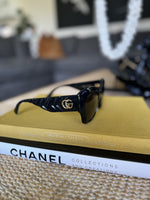 GUCCI |Sunglasses| Black and Gold