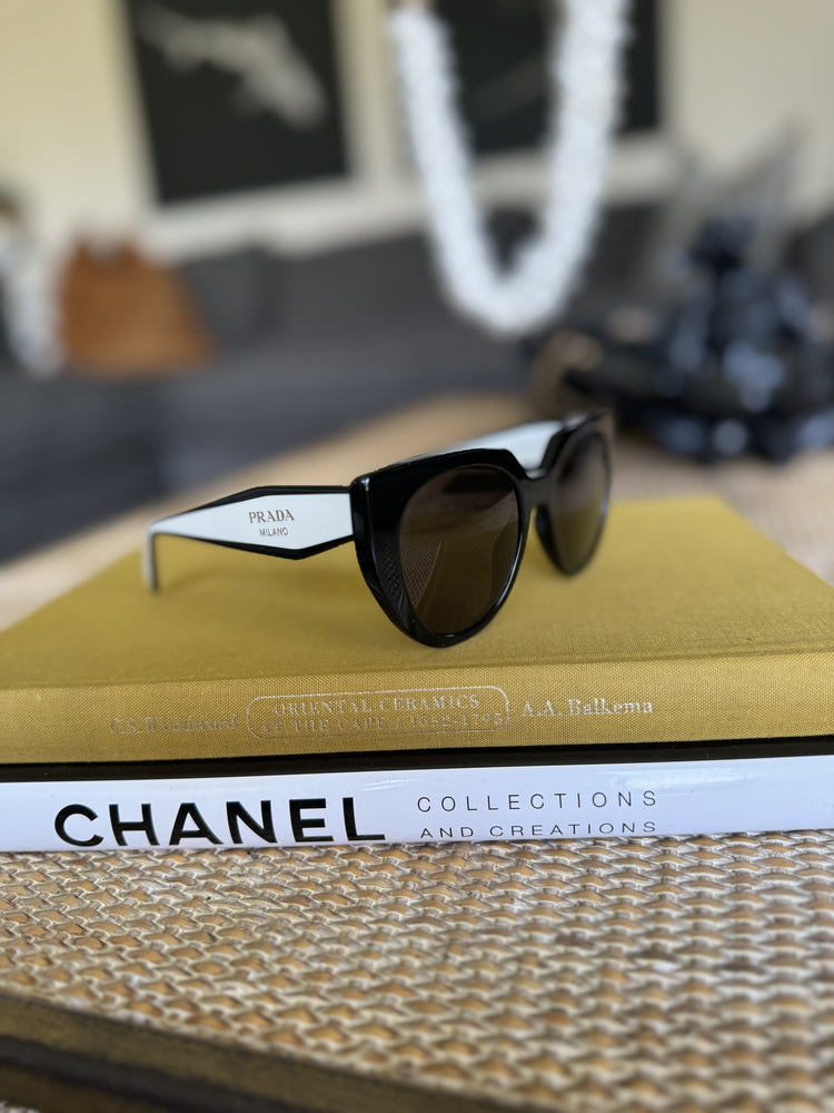 Prada | Sunglasses| Black and White