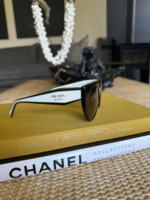 Prada | Sunglasses| Black and White