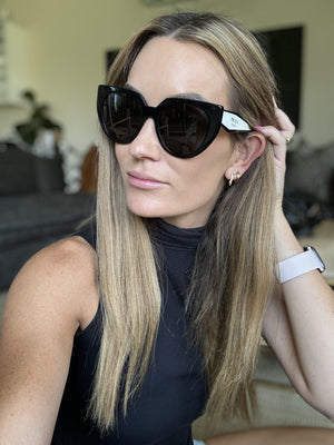 Prada | Sunglasses| Black and White