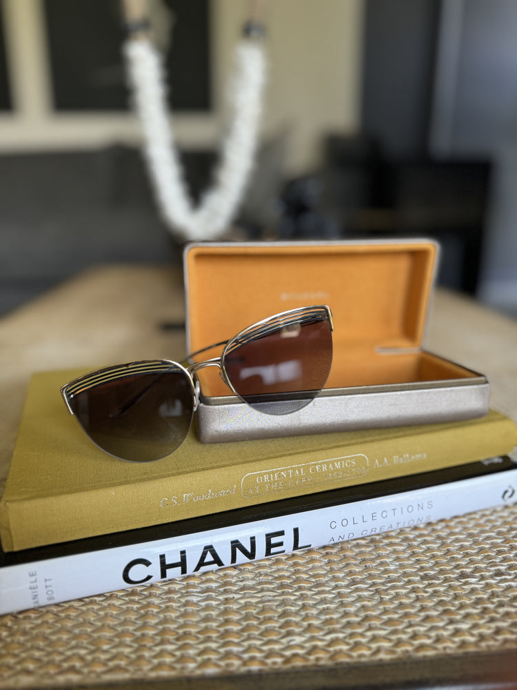 Bvlgari Cat eye Sunglasses| Gold - Main Image