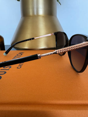 Tiffany | Black and Gold Sunnies