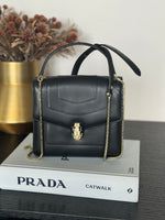 Bvlgari| Leather Small Serpenti Forever Handle Bag
