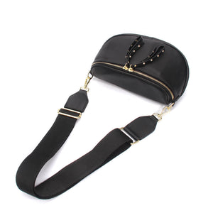 Luna Cross Body Bag |BLACK|
