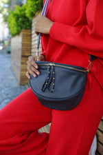 Luna Cross Body Bag |NAVY|