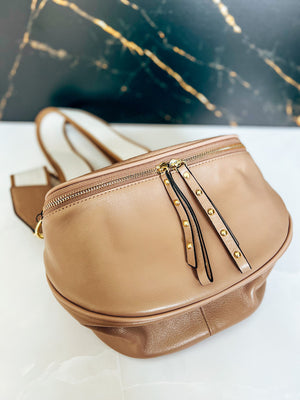 Luna Cross Body Bag |TAUPE|