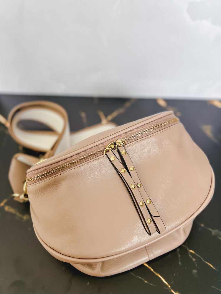 Luna Cross Body Bag |TAUPE|