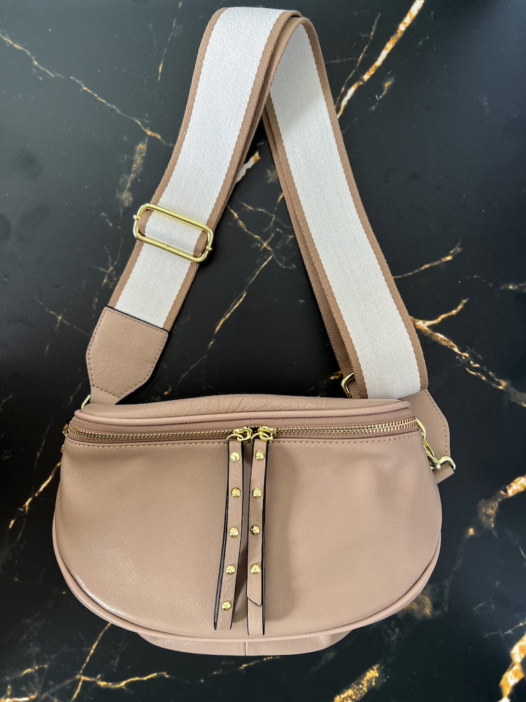 Luna Cross Body Bag |TAUPE|