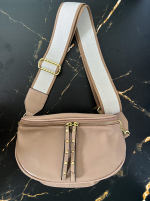 Luna Cross Body Bag |TAUPE|