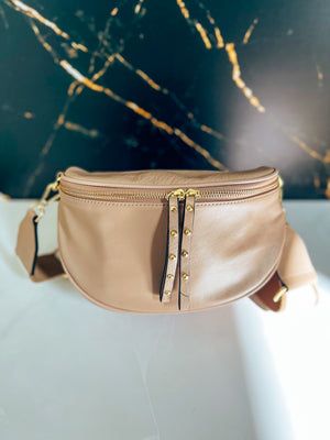 Luna Cross Body Bag |TAUPE|