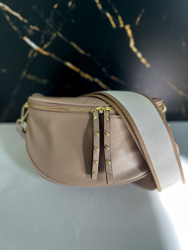 Luna Cross Body Bag |TAUPE|
