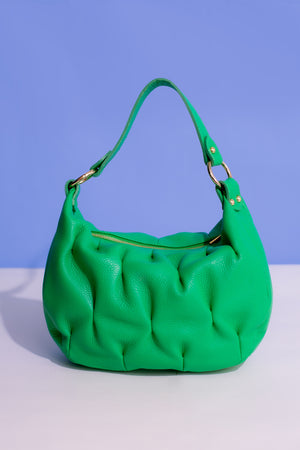 
            
                Load image into Gallery viewer, The Scrunch Leather Shoulder Bag
            
        