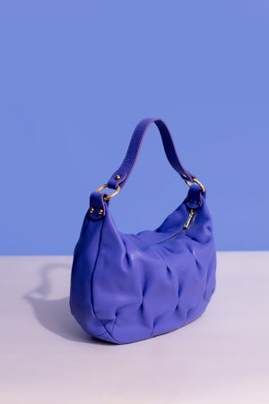 The Scrunch Leather Shoulder Bag