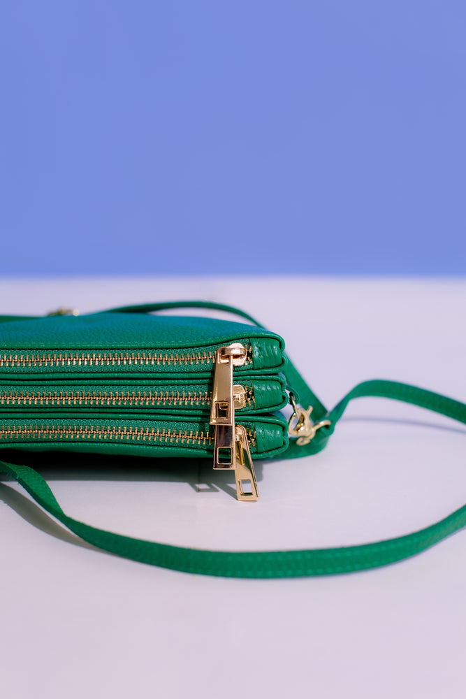 The Verde Cross Body Compartment Bag