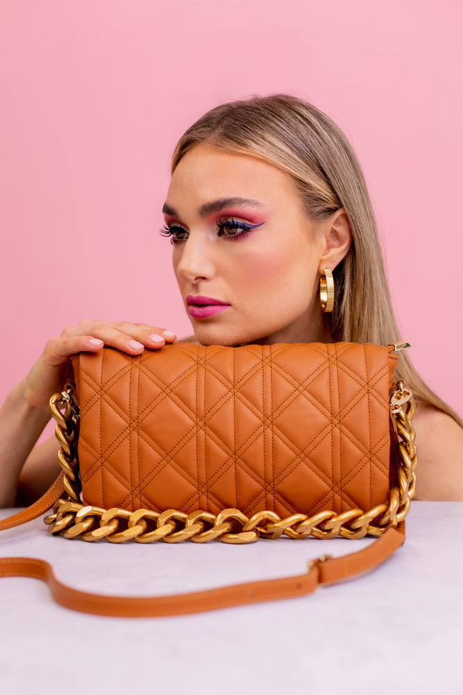 The Cross Stitch Leather Bag