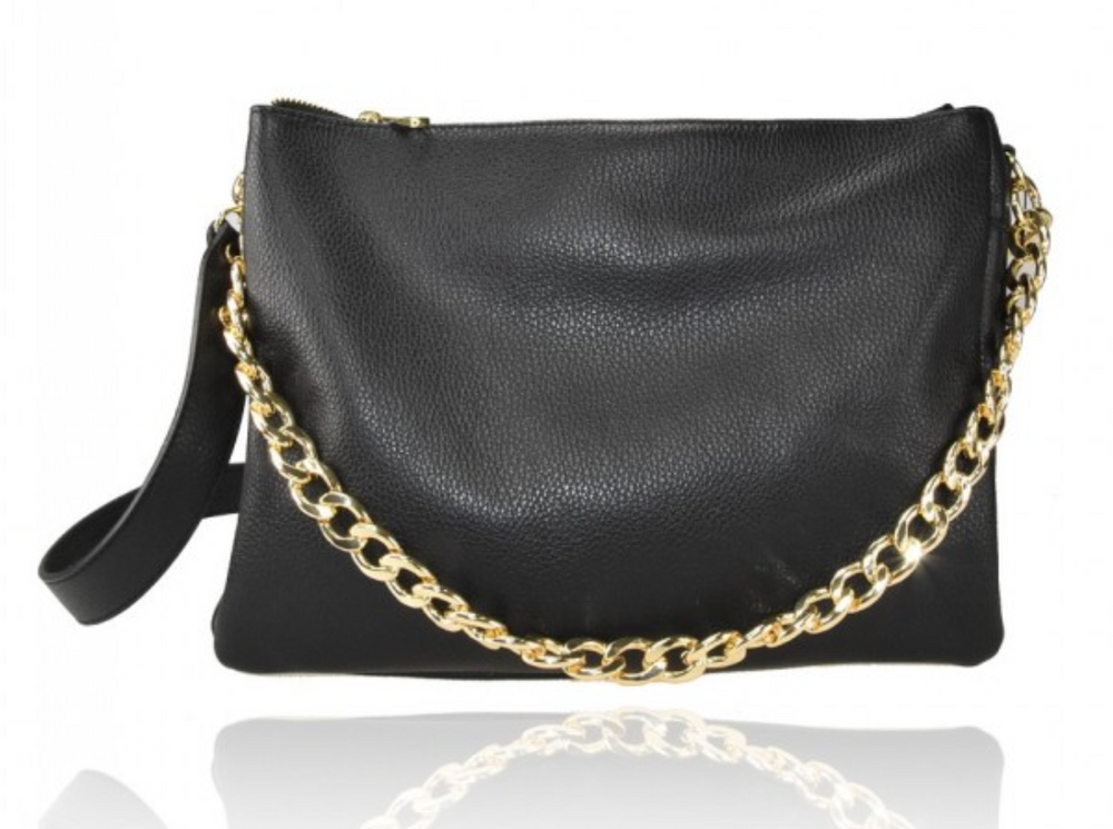 The Pochette Multi Compartment Leather Bag
