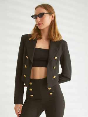 Cropped Blazer