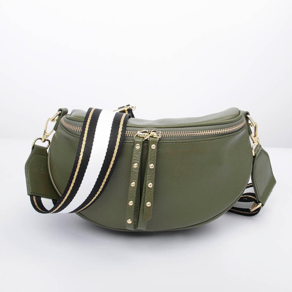 
            
                Load image into Gallery viewer, Luna Cross Body Bag |OLIVE|
            
        